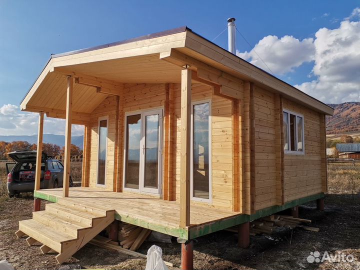 Домик из минибруса