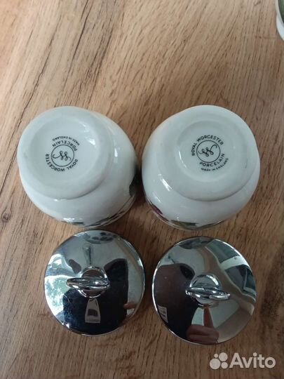 Кодлеры на 1 и 2 яйца Royal Worcester, England