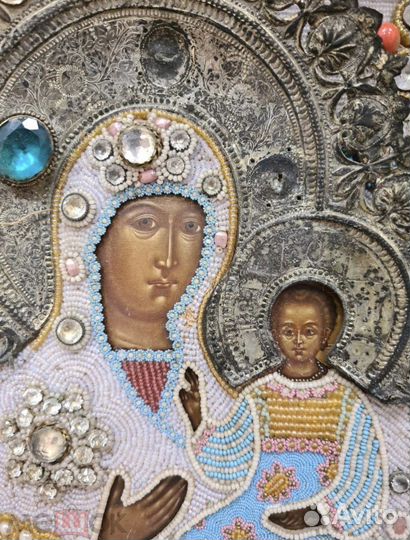 Казанская икона божьей матери старинная