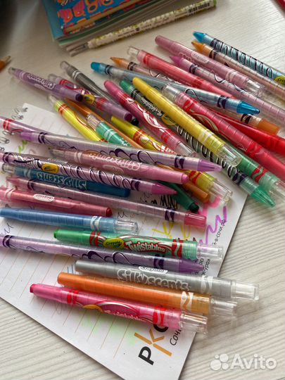 Мелки восковые crayola оригинал
