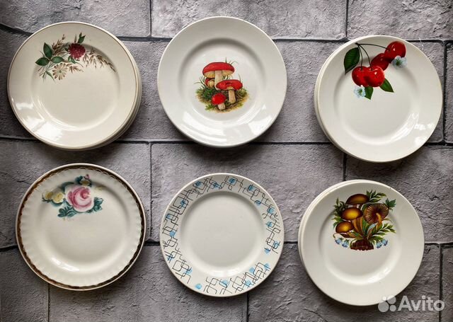 Тарелки пирожковые СССР