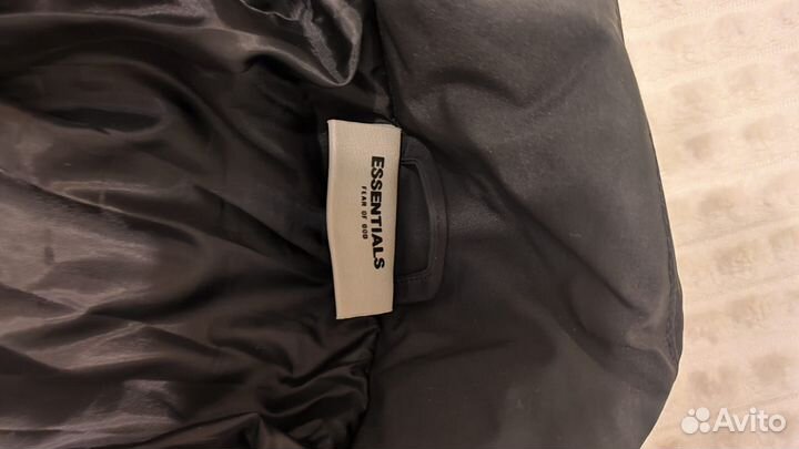 Пуховик зимний essentials размер M