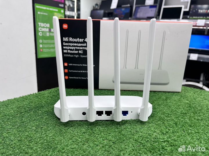 Wi-Fi маршрутизатор Mi Router 4C (Пт18Б)