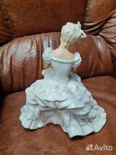 Фарфоровая балерина, танцовщица. Германия