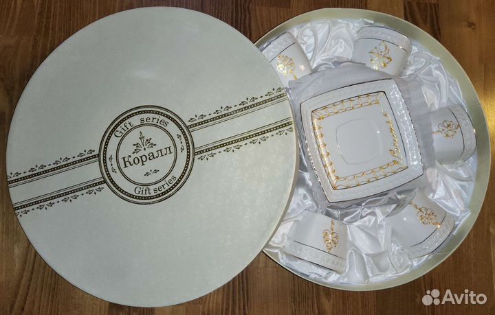 Набор чайный керамика на 6 персон Korall