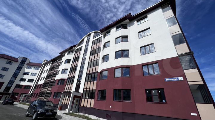 2-к. квартира, 53,5 м², 2/5 эт.