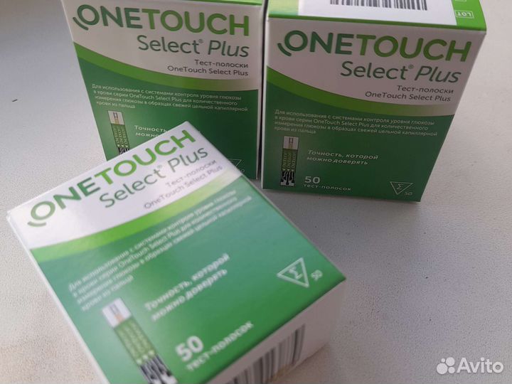 Тест полоски one touch select plus