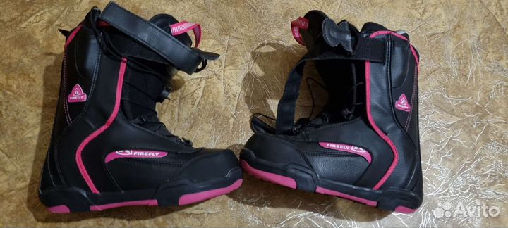 Сноубордические ботинки женские 38