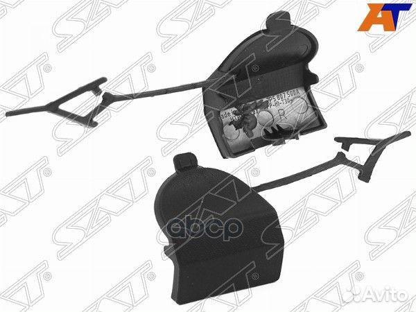 Заглушка в задний бампер porsche cayenne 15-17