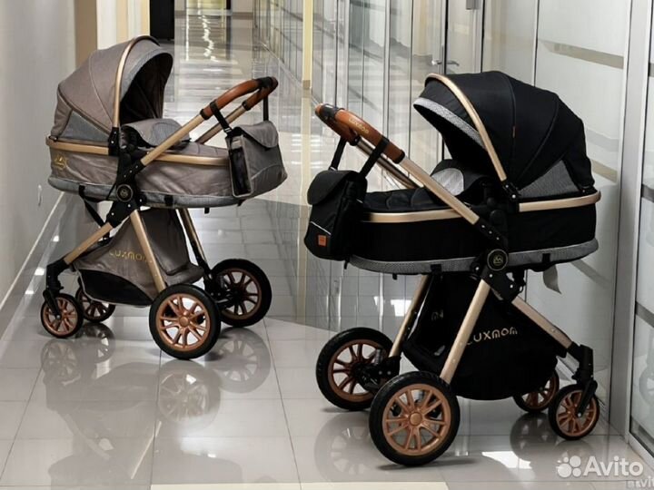 Коляска 2в1 трансформер красивая (много цветов)