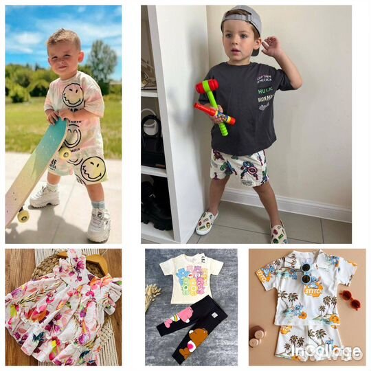 Костюм для мальчика и девочки zara