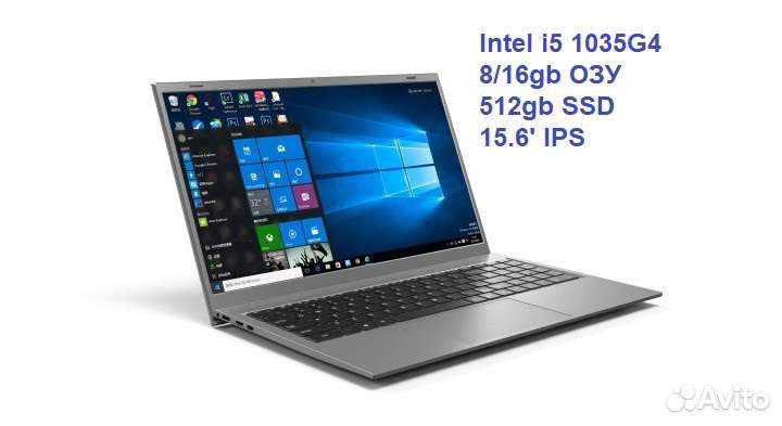 Игровой ноутбук Like Energy-5 8потоков 16/512gbSSD