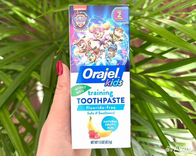 Детская зубная паста 0-3 лет Щенячий патруль 42,5г