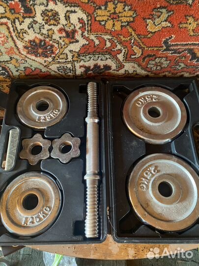 Гантеля разборная