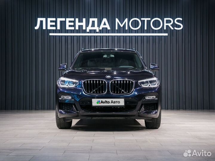 BMW X3 2.0 AT, 2018, 120 365 км