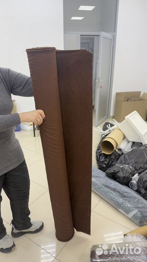 Ткань остатки - вельвет подкладочная трикотаж