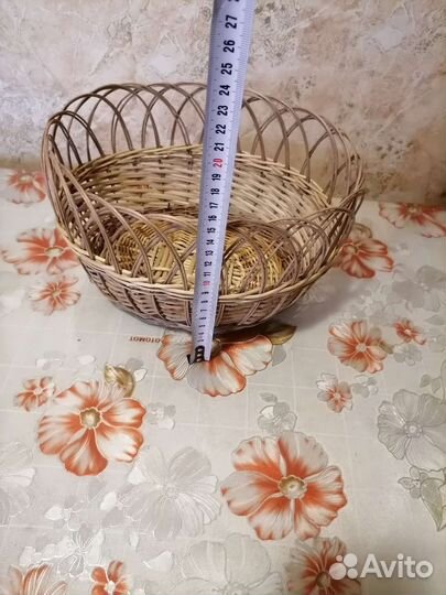 Продам изделия плетёные из натуральной лозы