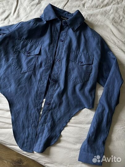 Рубашка кроп женская Boohoo