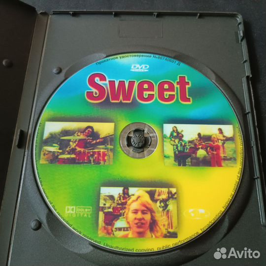 3016/DVDr Sweet - Here and Now