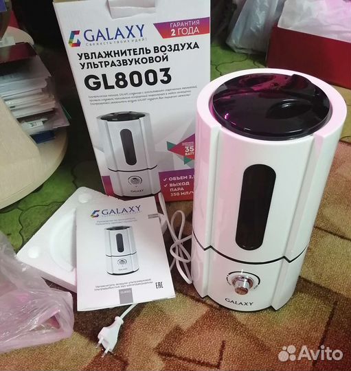 Увлажнитель воздуха galaxy GL8003