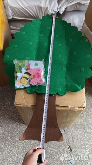 Игрушка из фетра на липучках для малышей