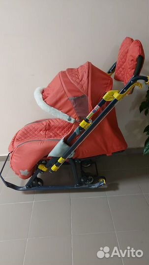 Санки с колесами