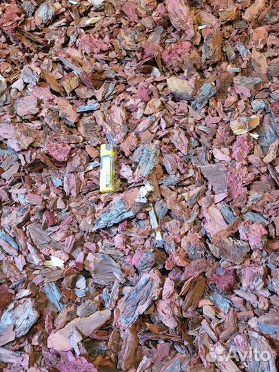 Щепа хвойных пород для мульчирования и ландшафта
