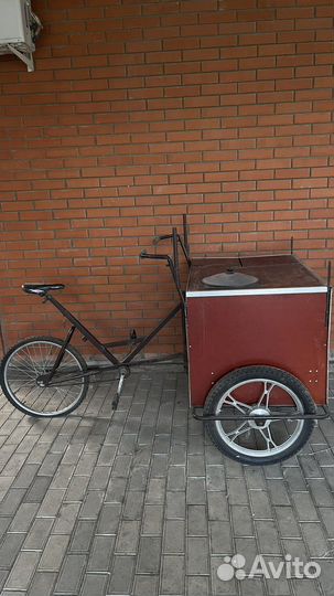 Велорикша трехколесный велосипед