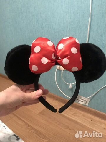 Уши-ободок Disneyland Minnie Mouse