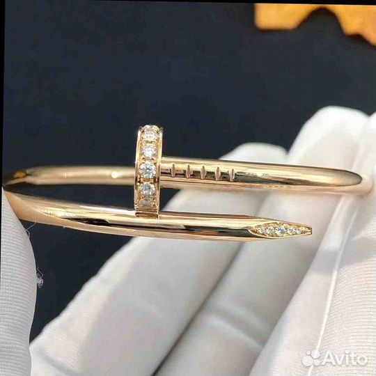 Браслет Cartier Juste un Clou Розовое золото 0,49ct