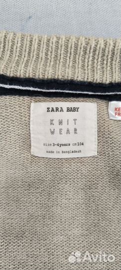 Кофта/джемпер на замке Zara для мальчика