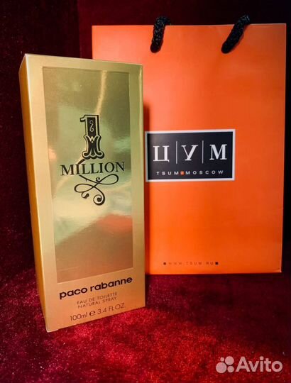One million paco rabbane 100мл ОАЭ