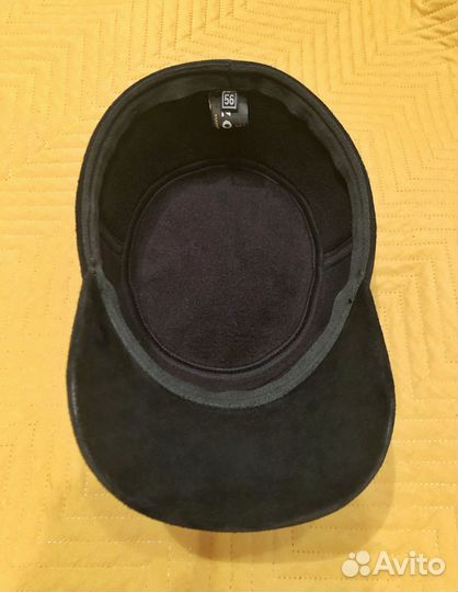 Кепка зимняя замшевая женская, 56