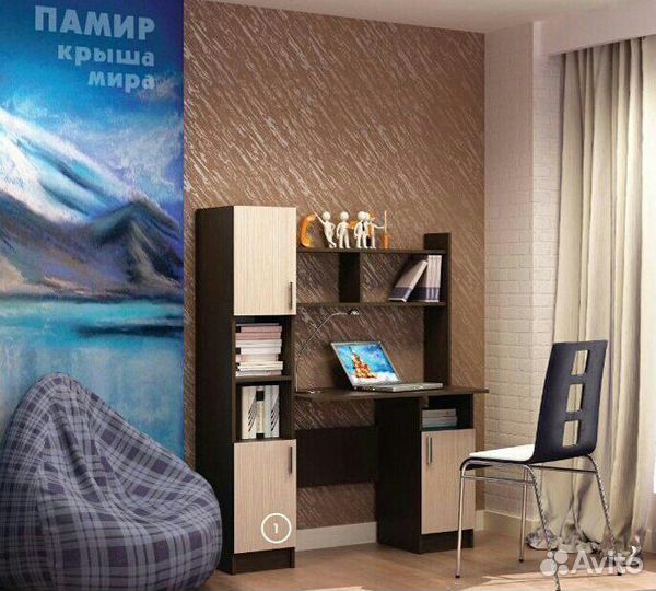 Стол письменно-компьютерный пкс-6