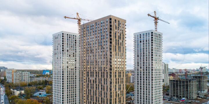 2-к. квартира, 61,8 м², 13/33 эт.