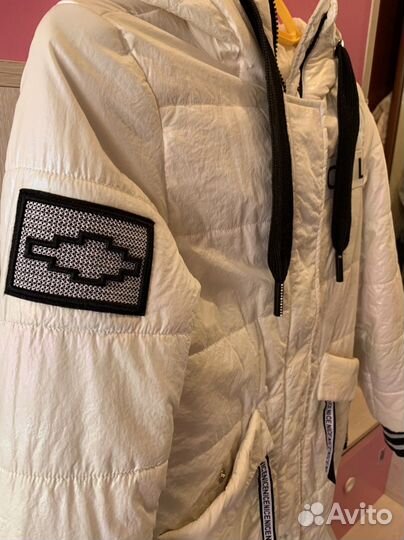 Пальто для девочки 140