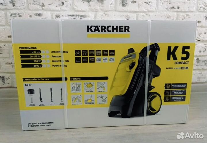 Мойка высокого давления karcher к 5 compact