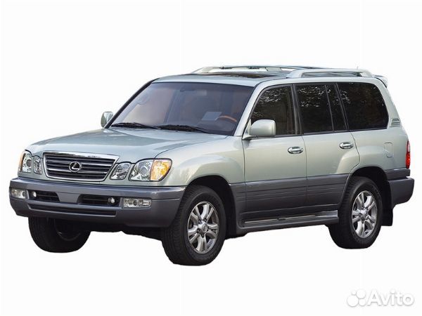 Планка решетки радиатора toyota land cruiser 100 05-07 нижняя