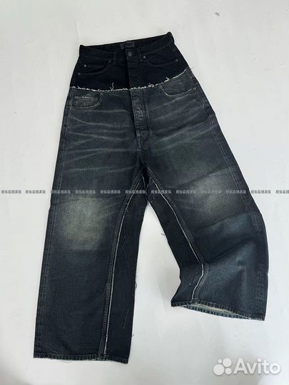 Balenciaga Hybrid Jeans джинсы широкие