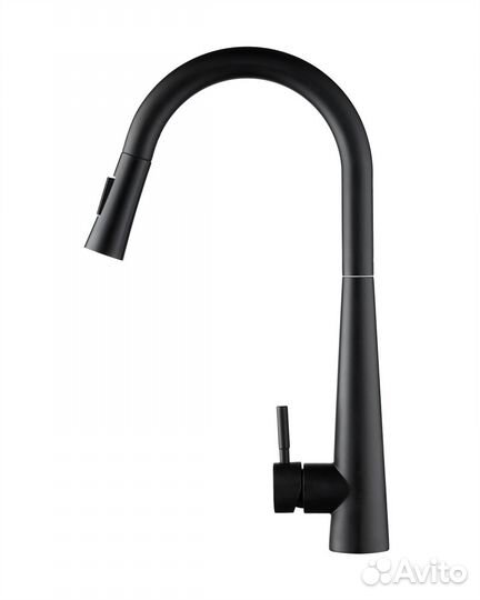 Смеситель для кухни Orange Steel M99-007b Черный