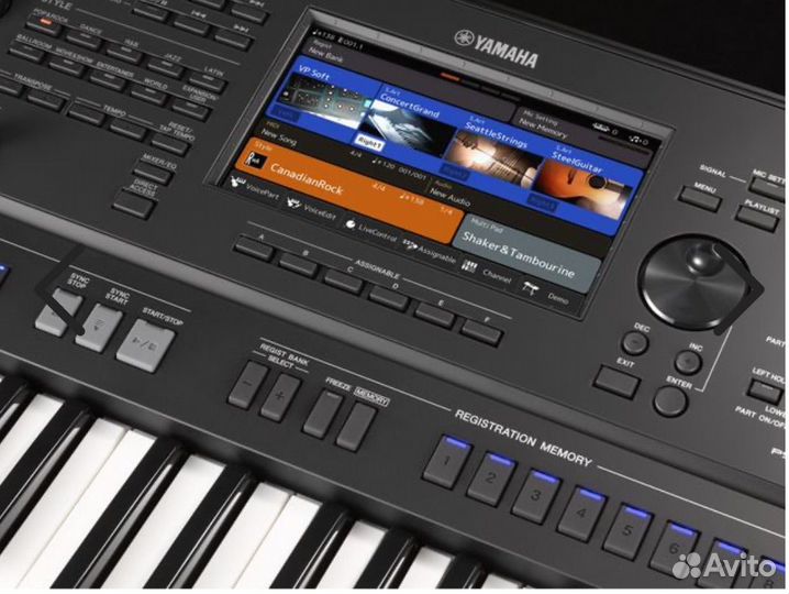 Новый синтезатор yamaha PSR-SX700
