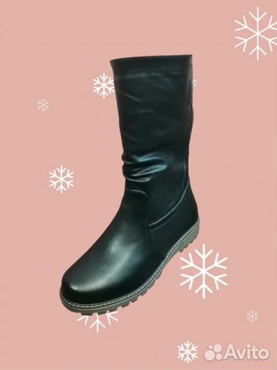 Сапоги женские зимние 42 размера на молнии