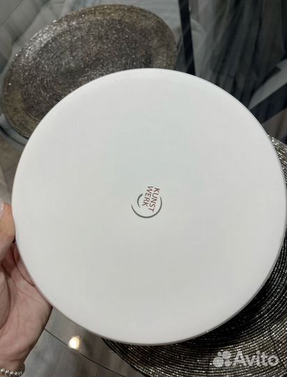 Тарелки 22,5см - 6шт, ресторанный фарфор