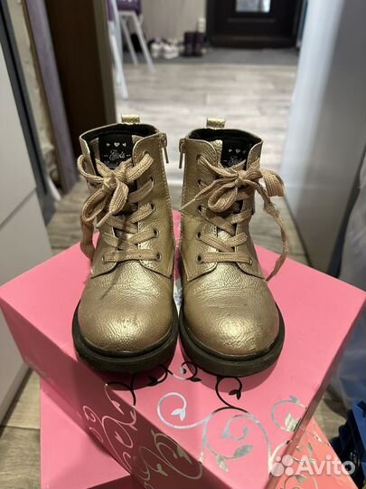 Ботинки демисезонные для девочки 27 размер