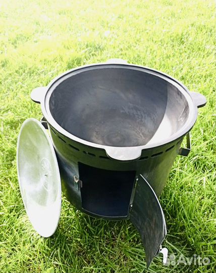 Казан + крышка (специи, шумовка)