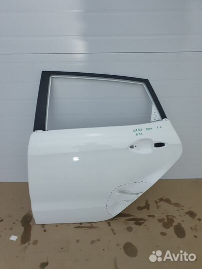 Дверь задняя левая kia rio 3 хэтчбек