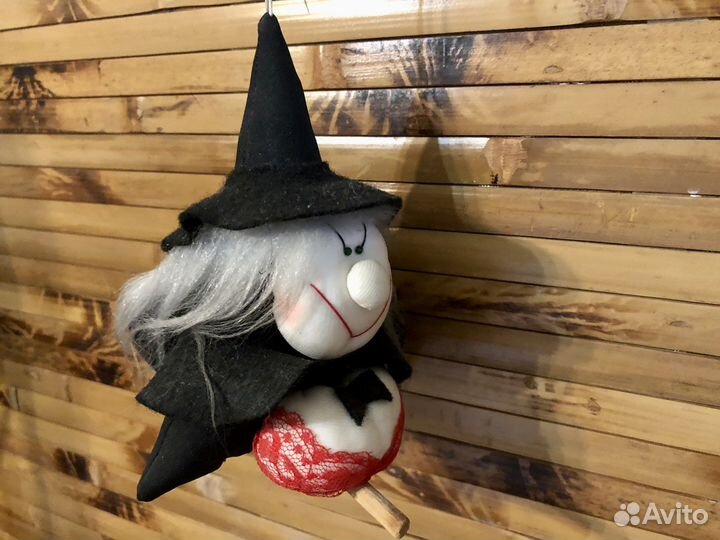 Ведьмочка игрушка елочная