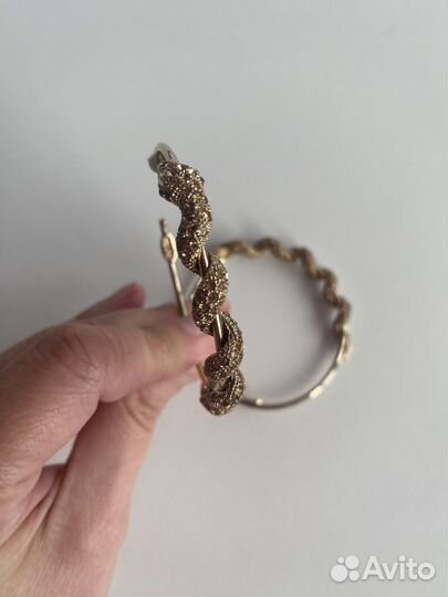 Серьги Roberto Cavalli