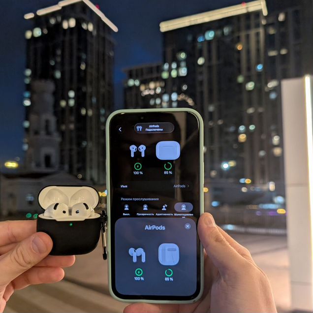 AirPods 4 «Оригинал» (2026) + Шумоподавление