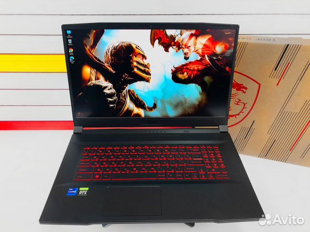 Игровой ноутбук MSI GeForce RTX SSD Full HD 17.3“